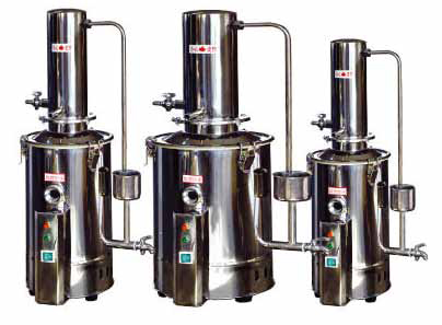 上海跃进医疗器械 HDZ-II-5(原HS.Z11.5-II）不锈钢电热蒸馏水器 断水自停