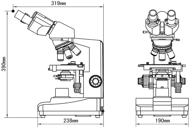 上海缔伦光学TL1803A三目生物显微镜